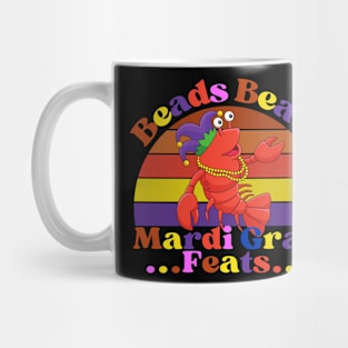 Mardi Gras Beads Mug